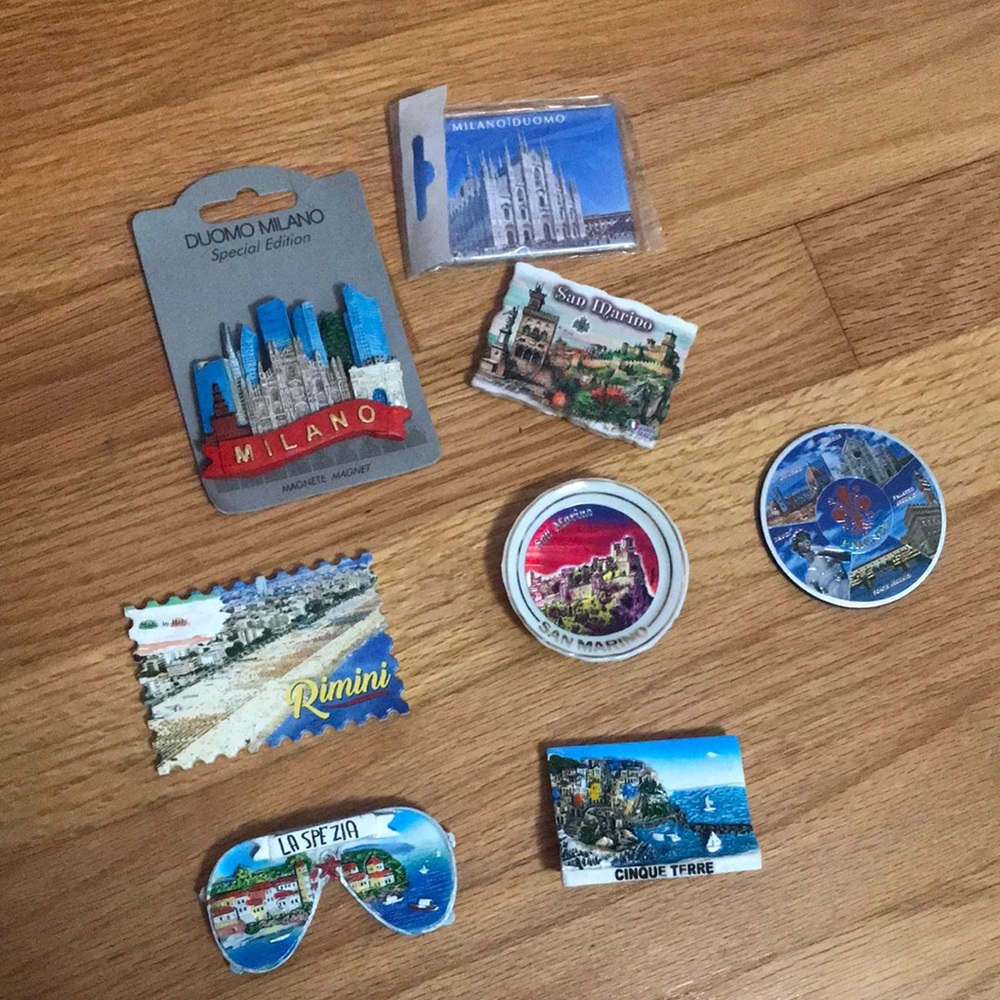 🇮🇹 Variety Pack of Magnets from Italy